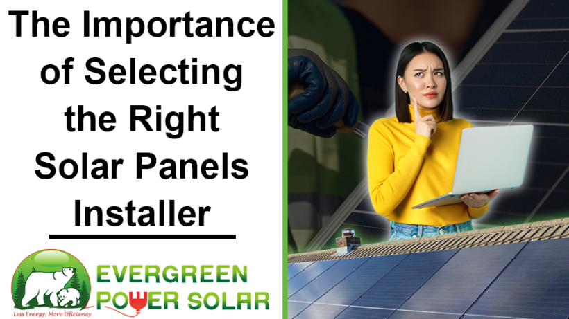 how to choose a solar installer